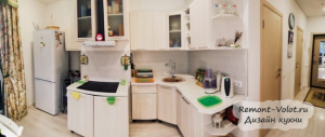 Модульная угловая кухня на 10,5 кв с вентканалом за 30 тысяч рублей